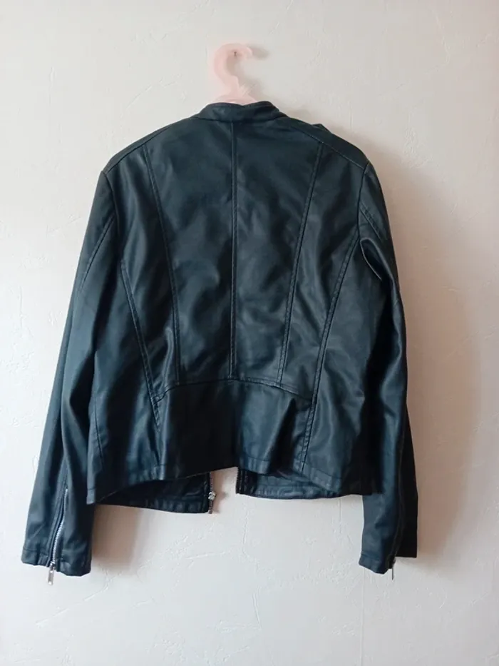 Veste perfecto imitation cuir - photo numéro 9