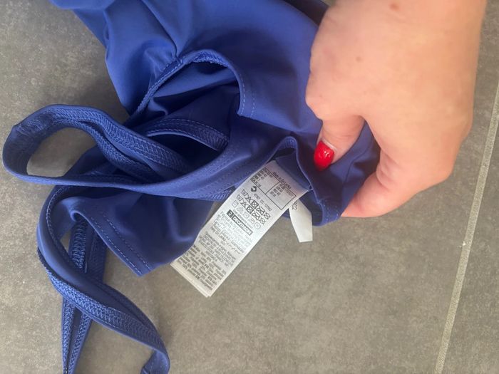 Maillot de bain,Nabaji bleu électrique - photo numéro 3