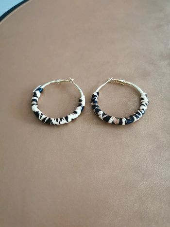 Boucles d'oreilles tendance style léopard