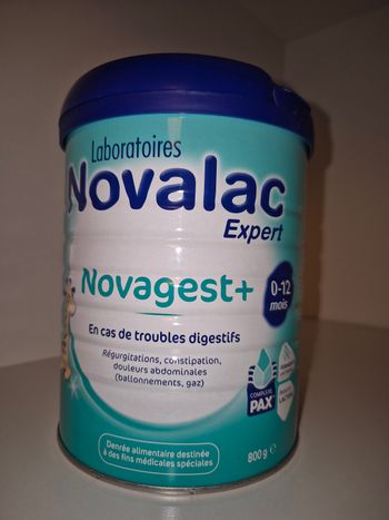 2 Boîtes de lait novagest