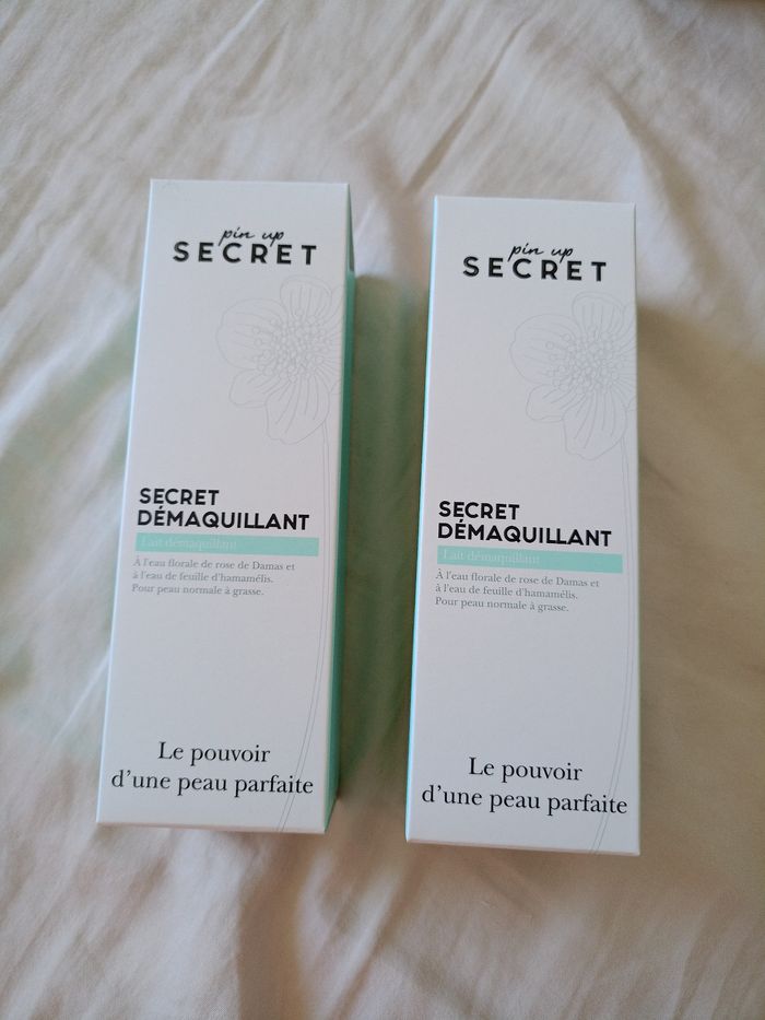 Démaquillant pin up secret neuf