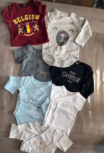 Lot de bodies manches longues