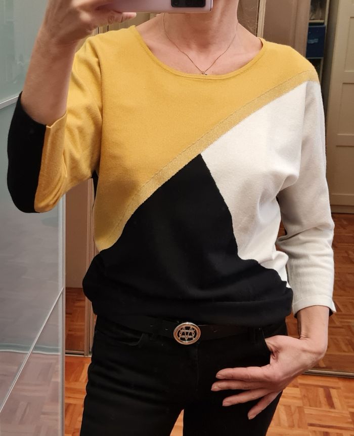 Pull femme manche 3/4 T1