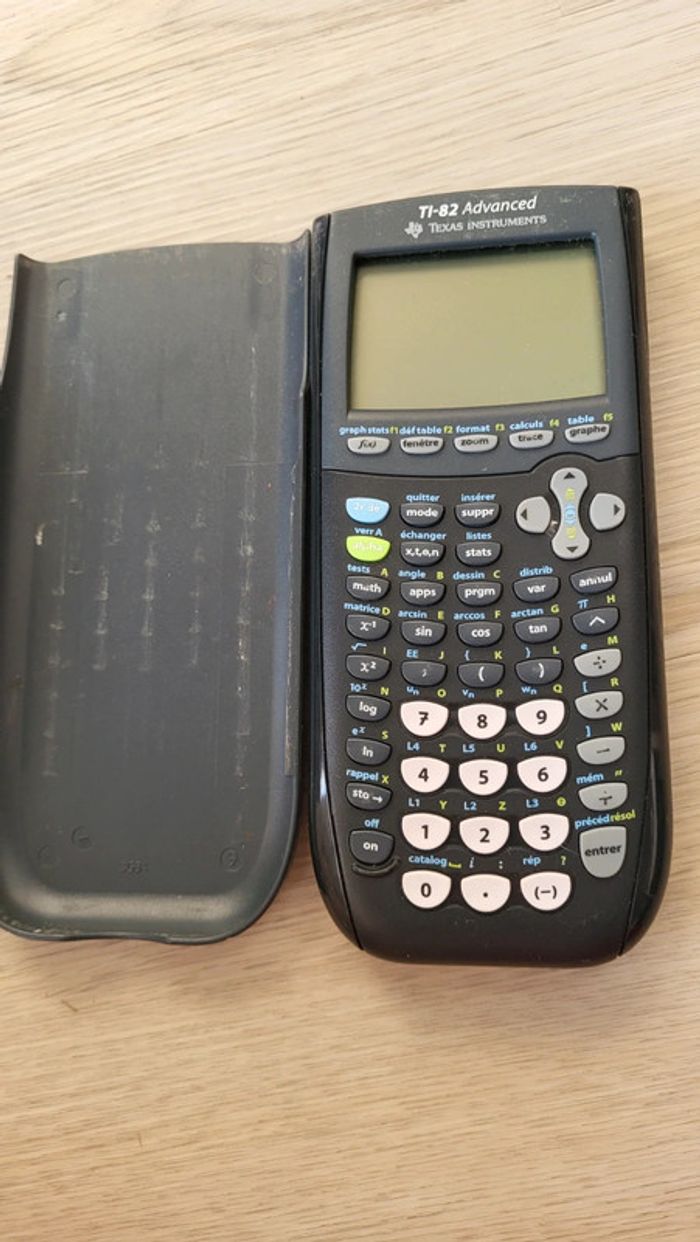 Calculatrice scientifique ti 82 advanced