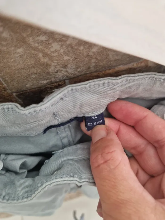 1 pantalon bleu taille 8 ans garcon - photo numéro 4