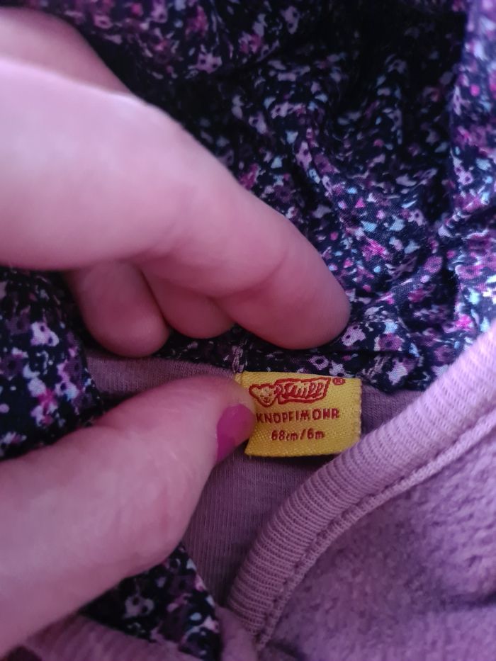 Gilet à capuche polaire fille - 6 mois - photo numéro 5