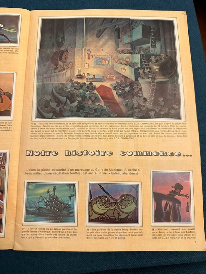 Album livre Panini complet stickers autocollants Disney Bernard et Bianca souris ancien vintage - photo numéro 4