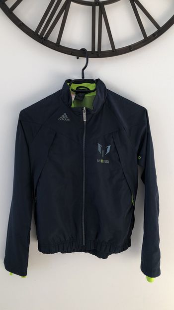 Veste adidas Messi 9-10 ans bleue marine