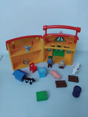 PLAYMOBIL 123 Ferme Transportable 6962 🐄