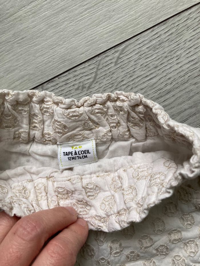 Short de cérémonie bébé fille - photo numéro 3