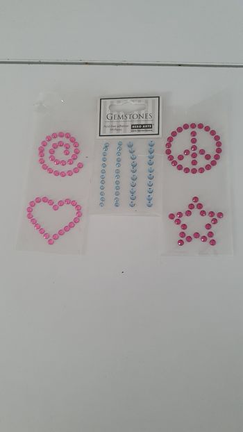 Lot de strass stickers