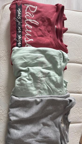 Lot pull femme