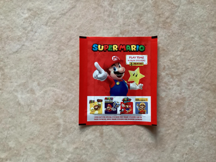 Panini - Super Mario Play Time Stickers - Album + 40 pochettes - photo numéro 2