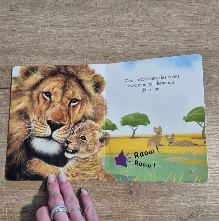 Livre sonore Les animaux sauvages - photo numéro 5