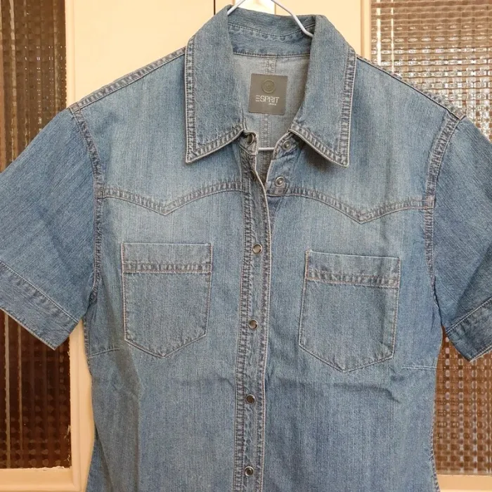 Chemise jean Esprit - photo numéro 6