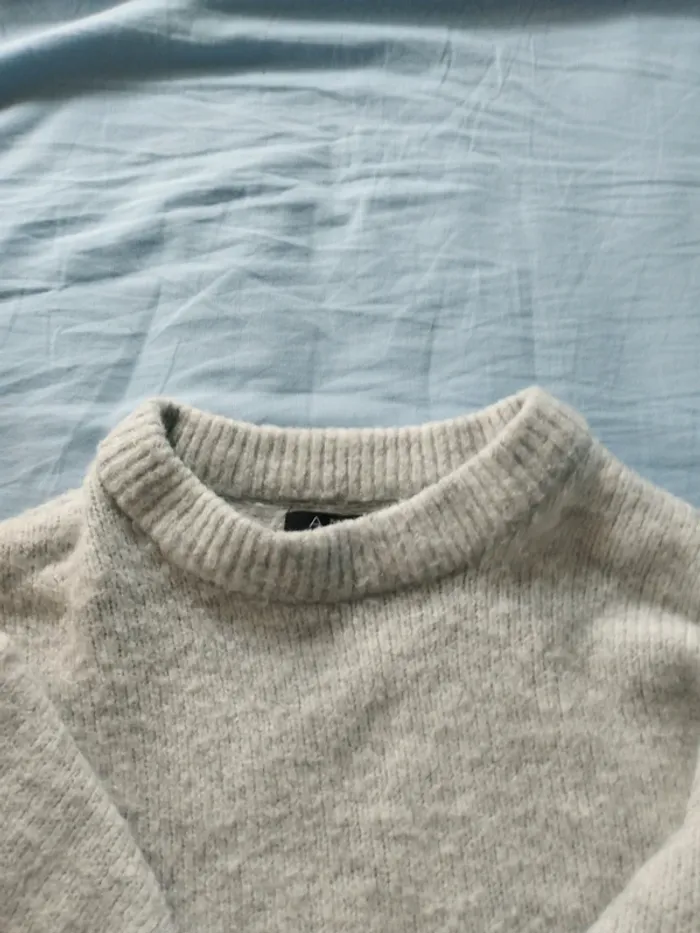 Pull gris - photo numéro 4