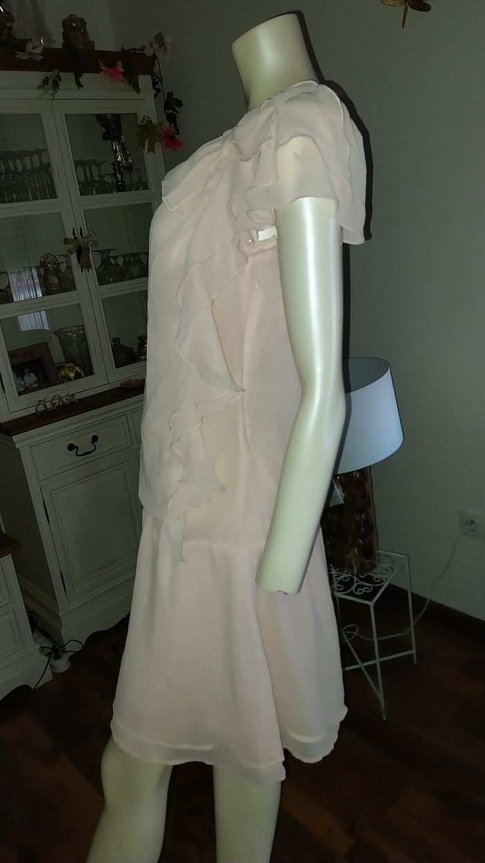 Robe élégante rose poudré neuve 34/36 - photo numéro 10