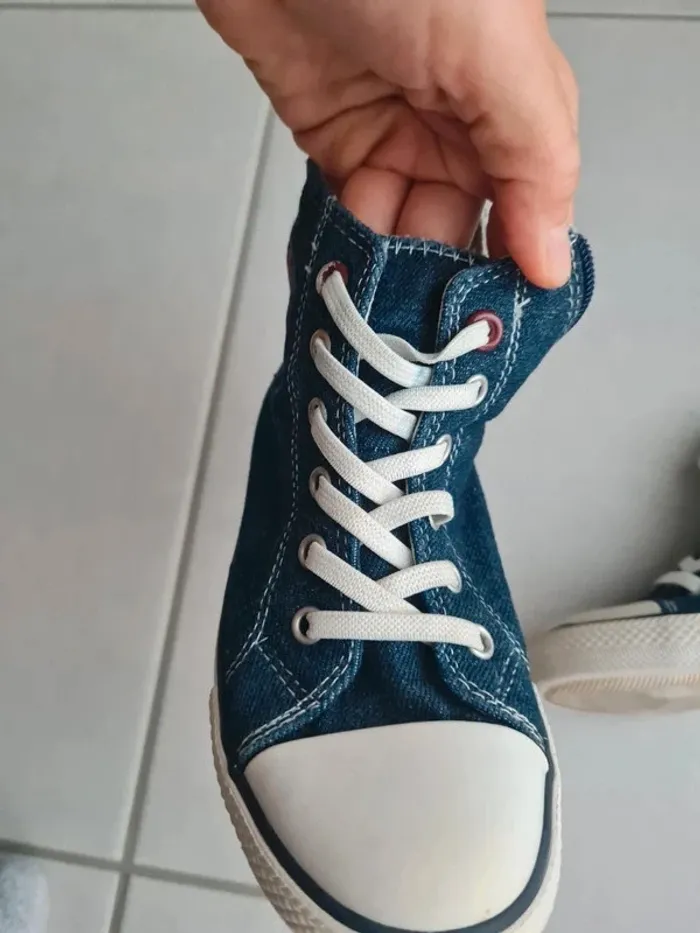 Chaussures montantes toile - photo numéro 6