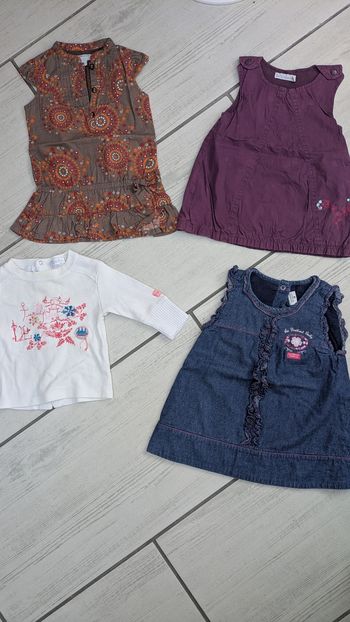 Vend lot automne fille 6 mois