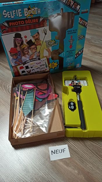 Boite perche à selfie phot booth accessoires