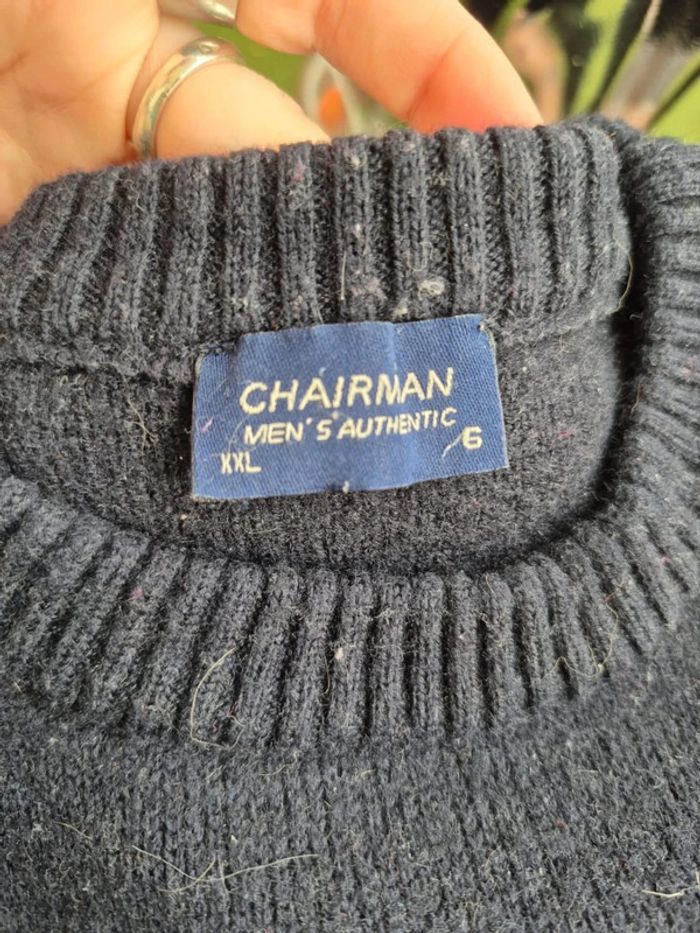Pull en laine uni - photo numéro 9
