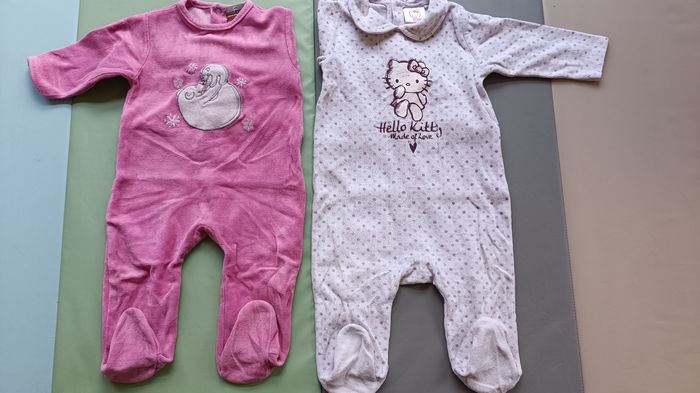 Lot 7 pyjamas chauds 12 mois - photo numéro 3