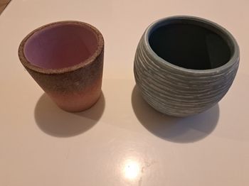 Petits pots décoratifs