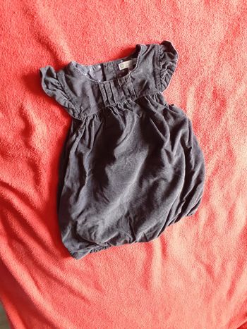 Robe velours doublé