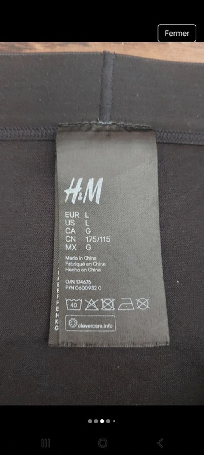 Bas de maillot/sport  H&M eur L porté 1fois - photo numéro 7