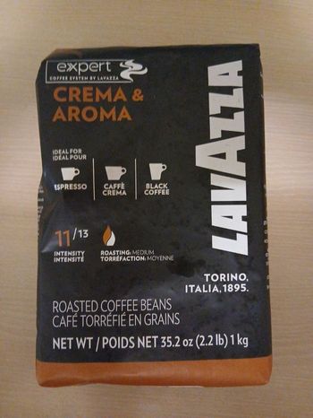 Cafe en grain 1kg lavazza creme&amora neuve