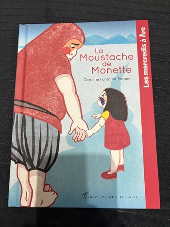 Livre « la moustache de minette »