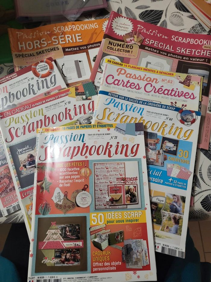 Lot livres scrapbooking