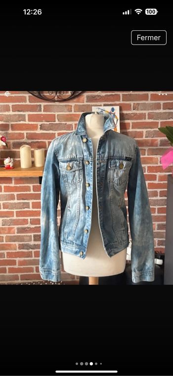 Blouson homme jean taille m