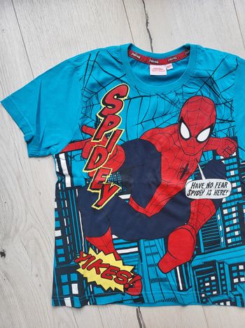 Tee shirt spiderman garçon 7 ans neuf