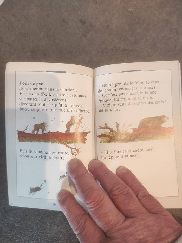 Il était une fois deux oursons H. Johansen & K. Bhend Folio Cadet Bleu 1990 - photo numéro 4