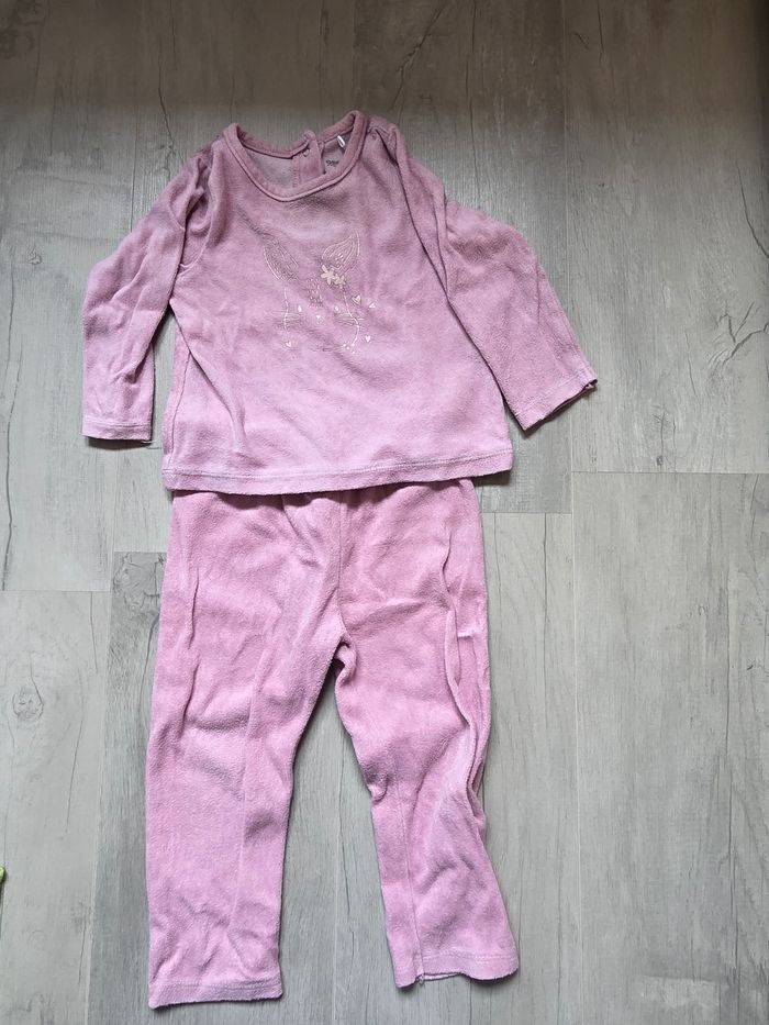 Lot 3 pyjamas velours - photo numéro 3