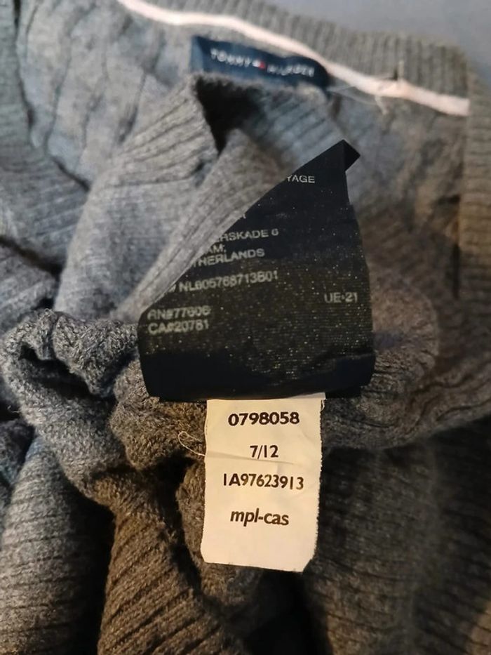Pull tommy hilfiger femme M - photo numéro 7
