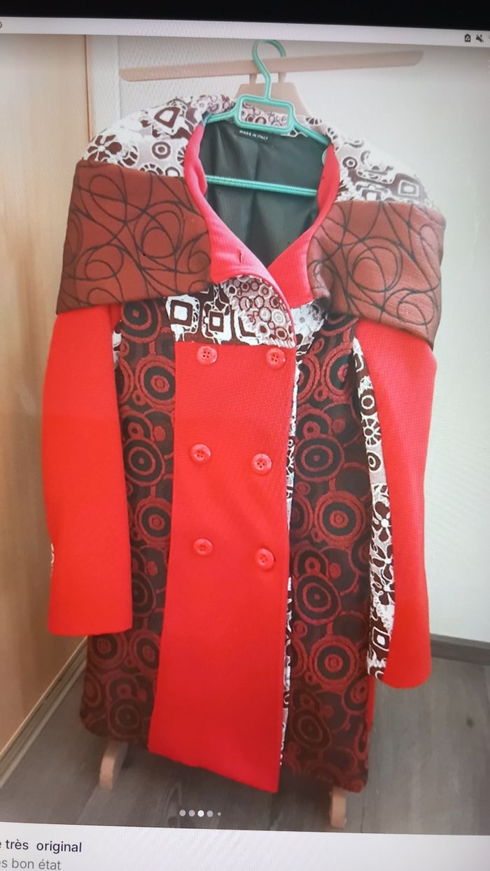 Manteau rouge. - photo numéro 3