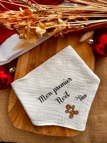 Bavoir mon premier Noël