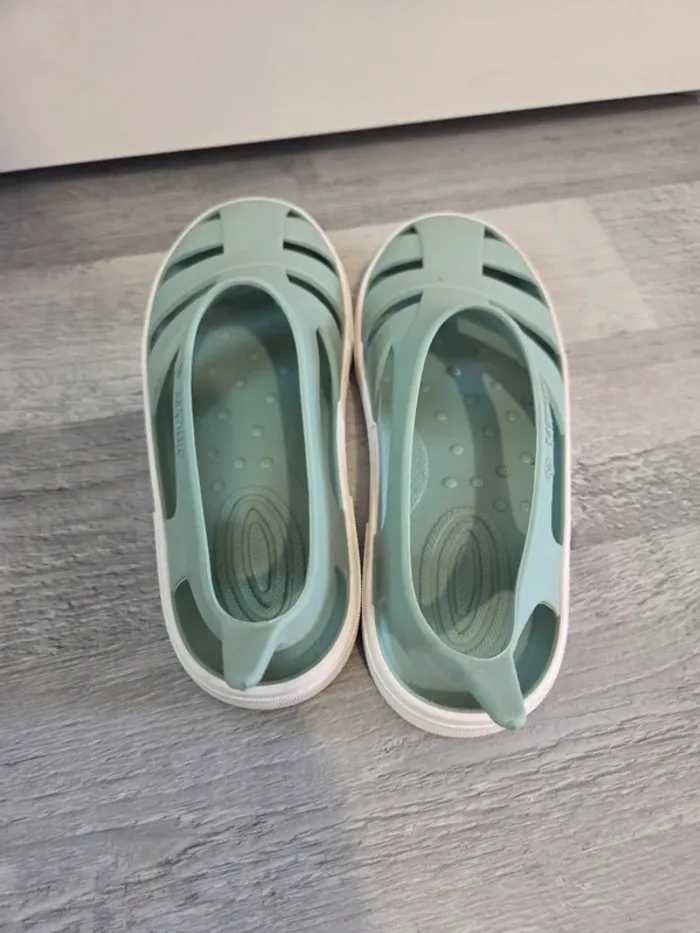 Sandales boatilus enfant vert - photo numéro 2