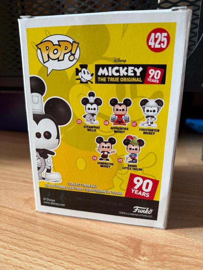 Funko pop Mickey steamboat Wilie - photo numéro 6