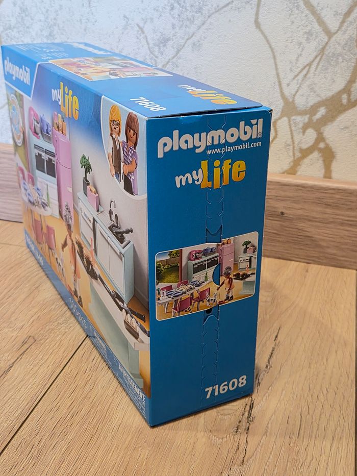 Playmobil my life 71608 cuisine avec îlot central neuf - photo numéro 4