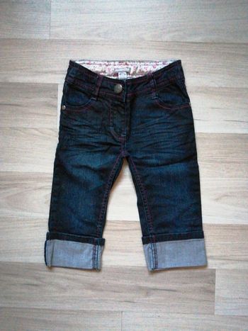 Jean taille réglable