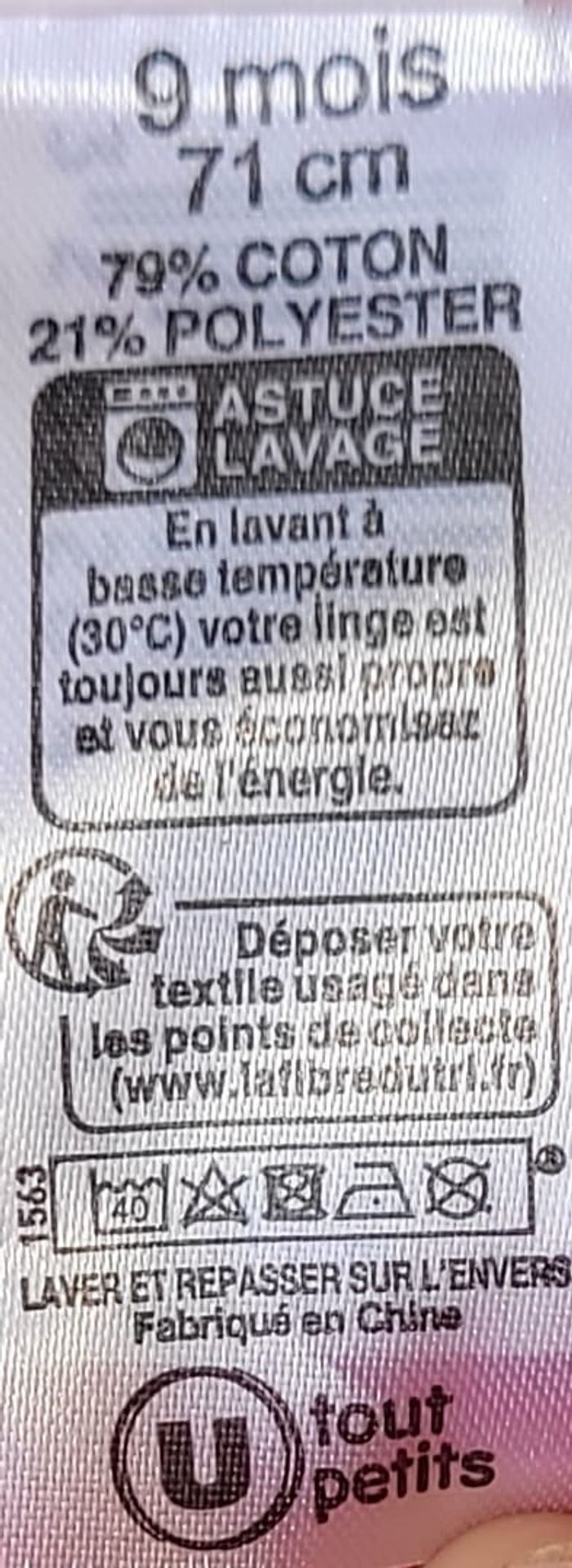 Combinaison effet éponge 9 mois - photo numéro 5