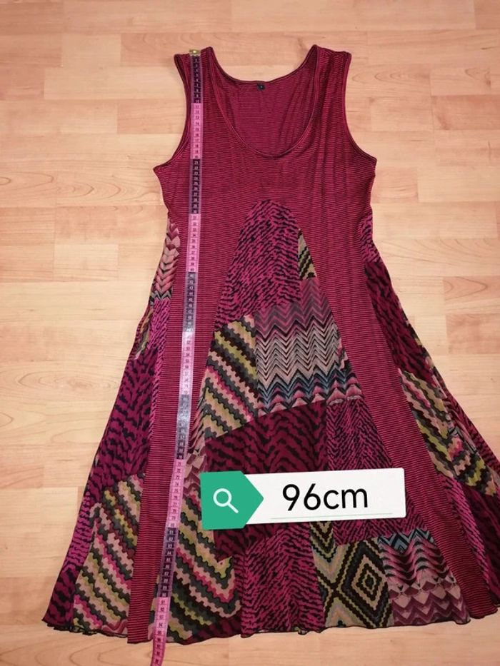 Robe bordeaux été T1 -36.38 - photo numéro 6