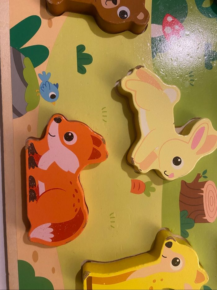 Puzzle encastrable bois - photo numéro 5