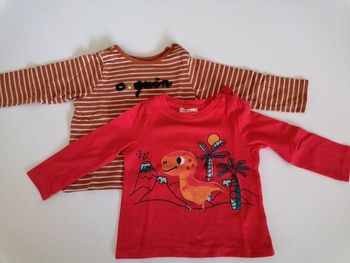 Lot 2 tee shirt manches longues