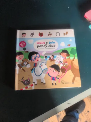 Louise et Jules au poney club