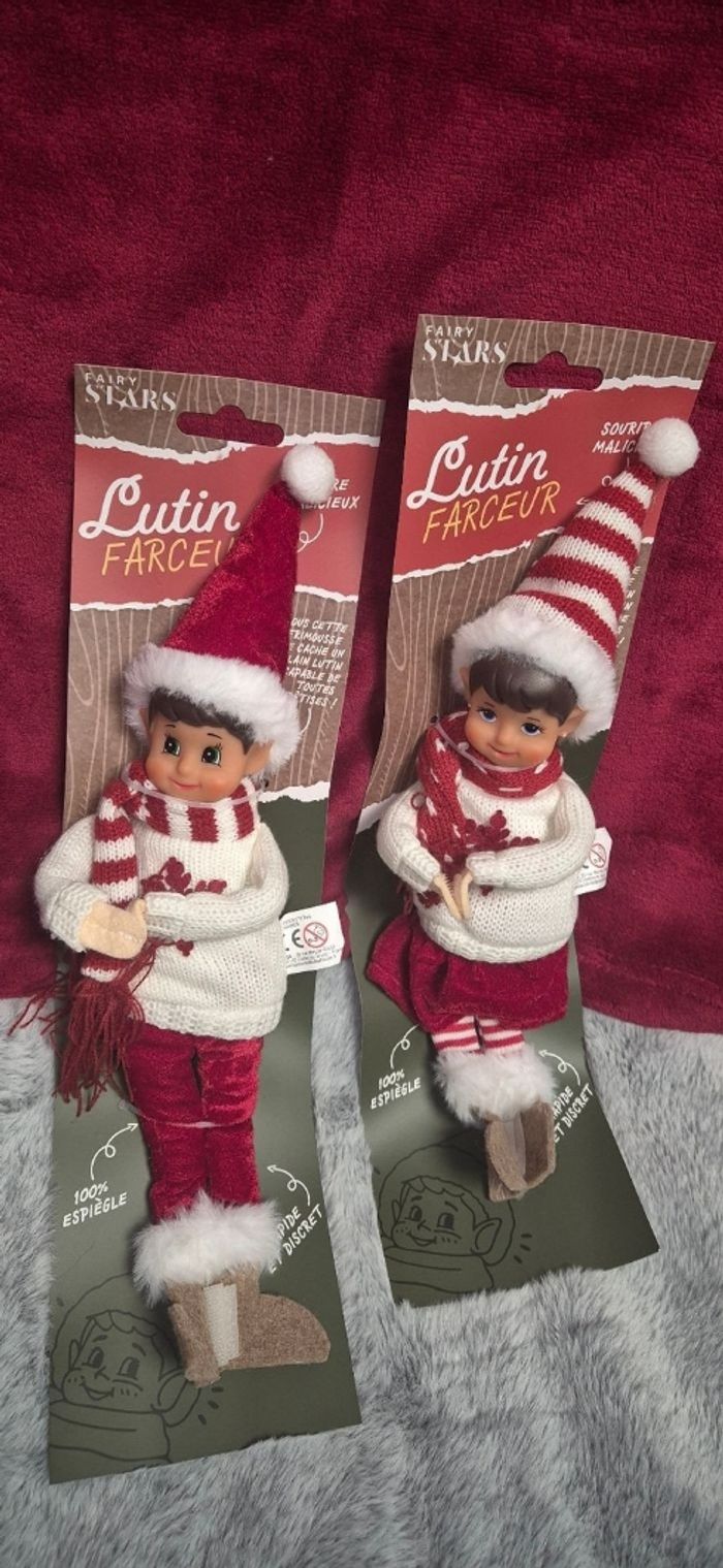 2 lutins farceurs tout mignon - photo numéro 5