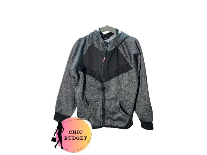 Gilet sport Minitong Gris - Taille 6 ans - Parfait État.